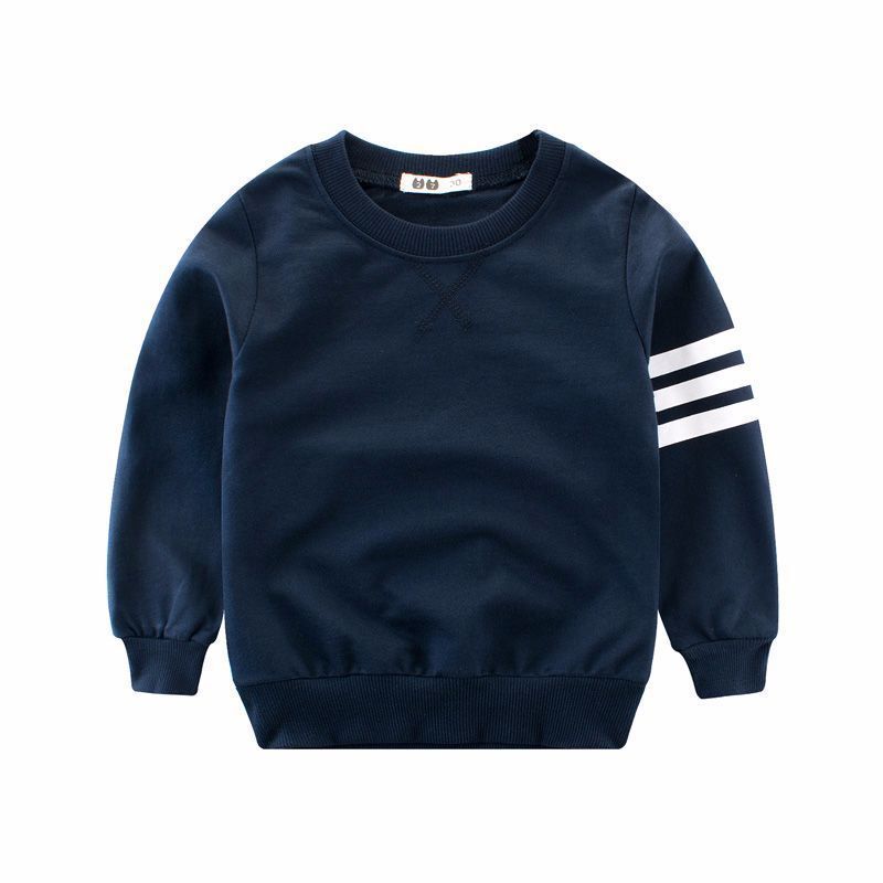 Boys Solid Color Sweatshirt