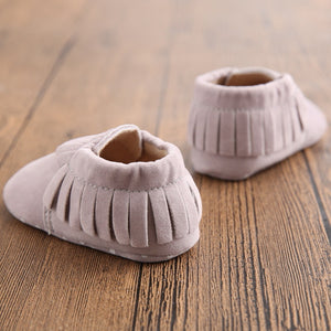 Baby Fringed Soft Sole Shoe